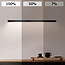 pendant light Andre with dimmable LEDs - matt black