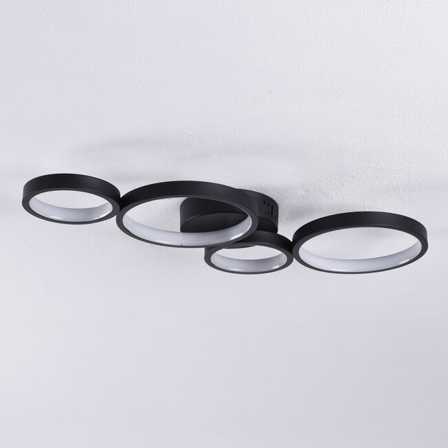 Modern ceiling light incl. 3-step dimming - Lynn (integrated LEDs)