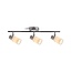 Modern ceiling spotlight silver, 3 lights - Kali (E14 socket)