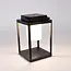 Rechargeable black table lamp - Luxor
