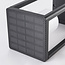 Solar outdoor floor lamp Kiran with sensor - black with integrated LED
