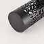 Black designer solar garden spotlight - Aurora