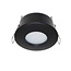 Modern recessed spotlight black IP44 - Rex