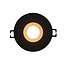 Modern black downlight IP44 - Ray