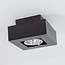 Luxury black surface-mounted spotlight Ben