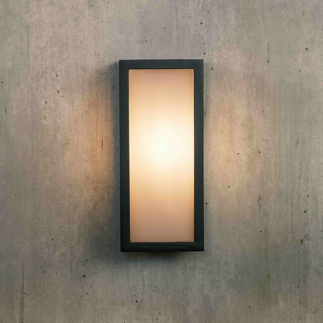 Calvin wall lamp with E27 lampholder - Black