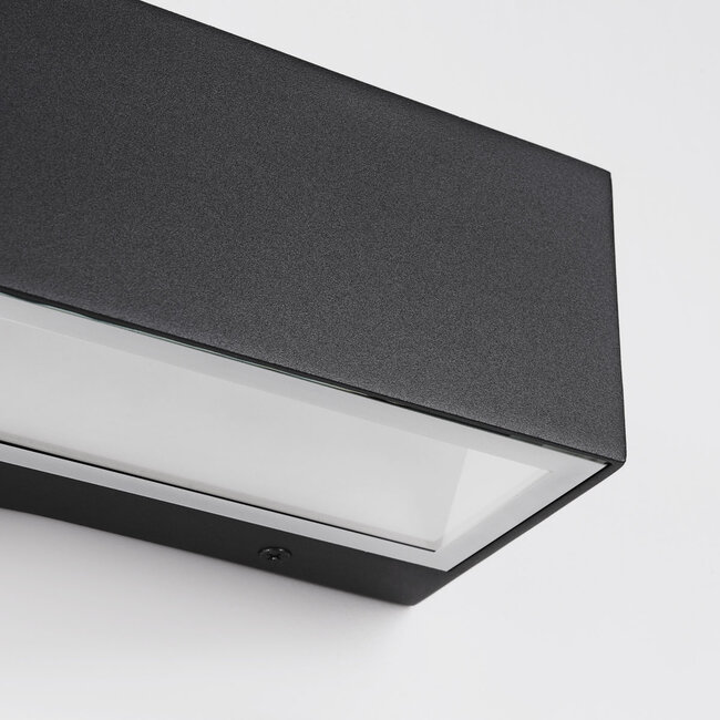 Modern outdoor wall light Kai - Black