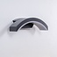 Design outdoor wall light Vic - black with integrated LED