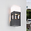 Terry Industrial outdoor wall light - Black