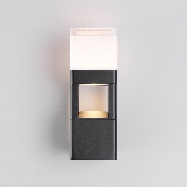 Terry Industrial outdoor wall light - Black