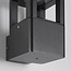 Industrial outdoor wall light Terry - black with integrated LED