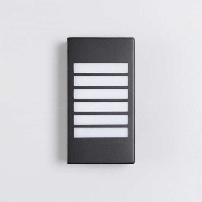 Outdoor wall light IP44 Pearlie - Black