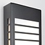 Outdoor wall light Pearlie - black with integrated LED