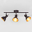 Black and Gold 3-light Designer lighting ceiling spotlight - Alexis