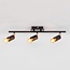 Modern ceiling lamp Kelby with 3 spotlights