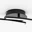 Designer ceiling lamp Luxie with integrated LEDs, dimmable