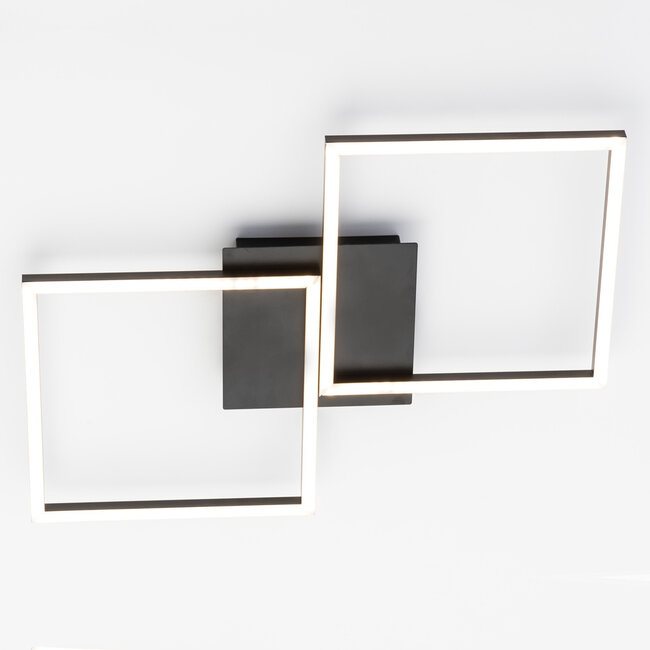 Designer ceiling light with integrated dimmable LED - Luxton