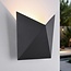 Milo outdoor wall lamp designer lighting - Black