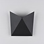 Designer outdoor wall light Milo - black with integrated LED