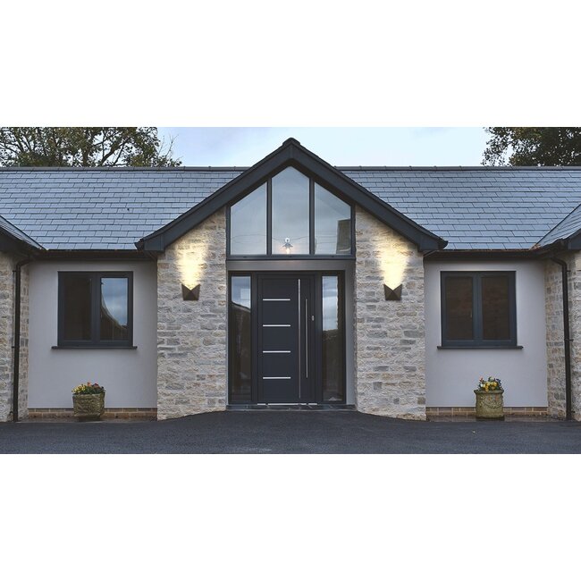 Milo outdoor wall lamp designer lighting - Black