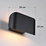 Modern wall lamp Hamburg - Black