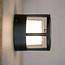 Round wall light Millie - black