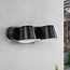 Modern outdoor wall light Marley 2-light - Black