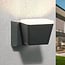 Industrial outdoor wall light Chester - black