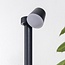 Adjustable outdoor floor lamp Cooper - black with integrated LED