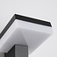 Industrial outdoor wall light Xavi - black with integrated LED
