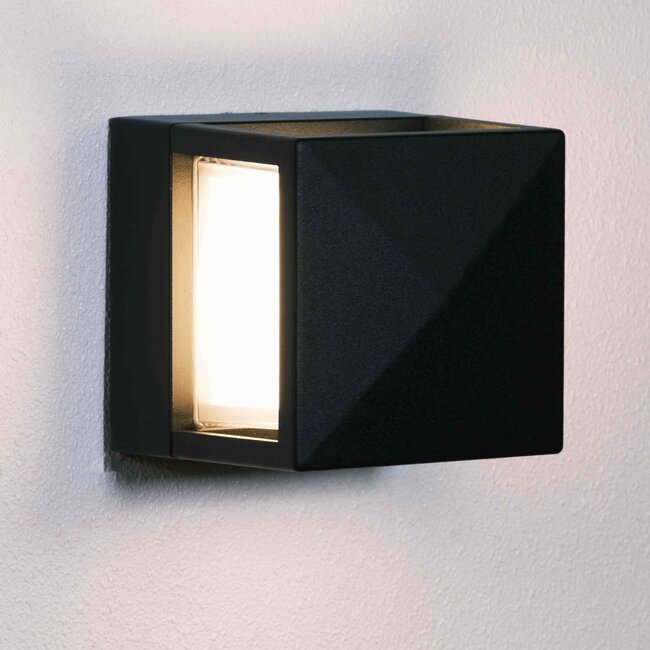 Square wall lamp Otis - Black