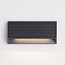 Industrial outdoor wall light Jane - black with integrated LED