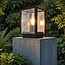 Industrial outdoor table lamp Sem - Black