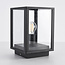 Industrial outdoor table lamp Sem - Black