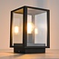 Industrial outdoor table lamp Sem - Black