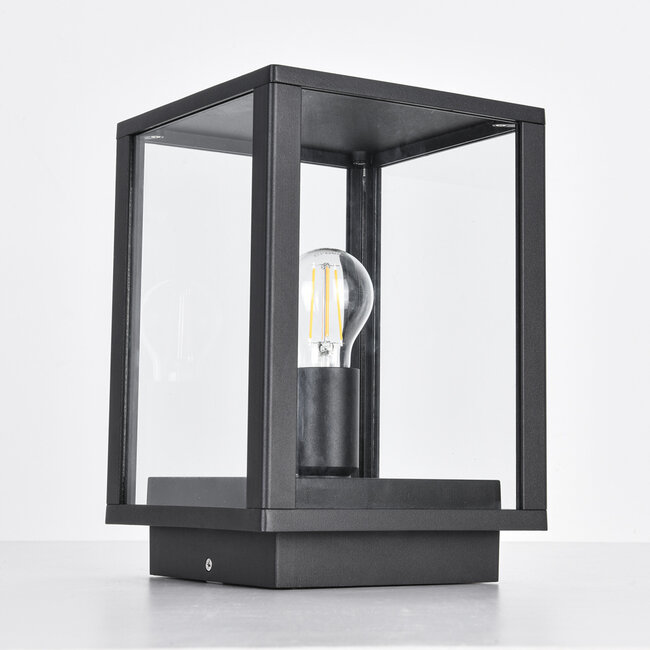 Industrial outdoor table lamp Sem - Black