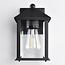 Rustic outdoor wall light Sammy - black