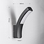 Modern outdoor wall light Jette - black with integrated LED