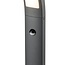 Modern standing outdoor lamp Reese with sensor - Black