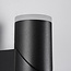 Adjustable outdoor wall light Demy with sensor - black