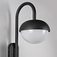 Modern outdoor wall light Liza - black with integrated LED