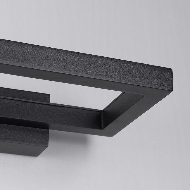 Outdoor wall light design Isa - matt black