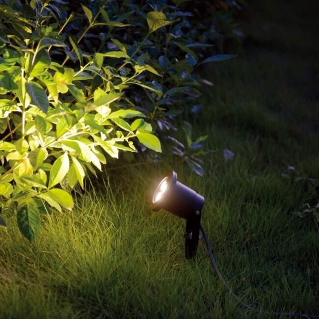 Garden spotlight with ground spike Océane - GU10 lampholder
