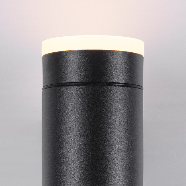 Modern 2-light outdoor wall light Elin - black