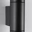 Modern 2-light outdoor wall light Elin - black
