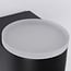 Outdoor wall light Feline with integrated LED - black