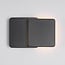 Designer wall light Will extendable - black