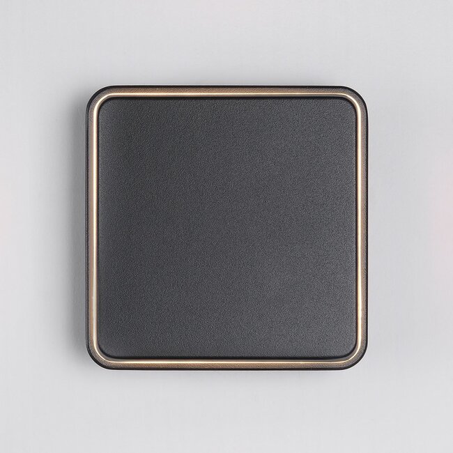 Designer wall light Will extendable - black