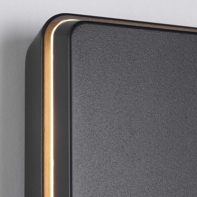 Designer wall light Will extendable - black