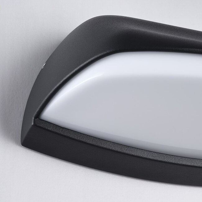 Industrial outdoor wall light Jessy - black